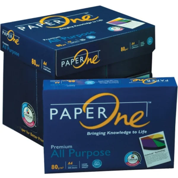 Paper One Copier Paper A4 80GSM